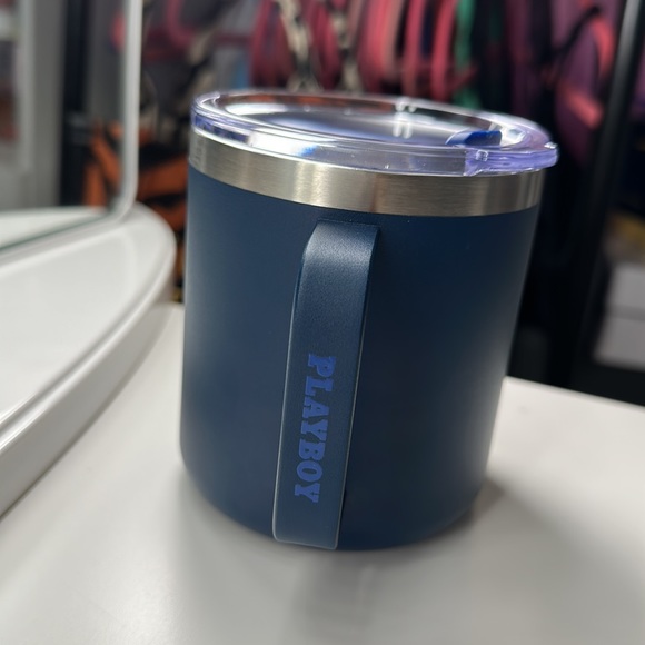 NWT PLAYBOY Rabbit head camper Mug 12fl oz - Picture 3 of 8